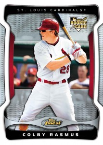 2009 topps finest baseball colby rasmus redemption 5 214x300
