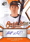 Matt Wieters Named as Fourth 2009 SPx Baseball Rookie Redemption Subject