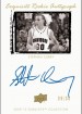 Stephen Curry Autographed RC 2009 10 Upper Deck Exquisite Basketball 75x105