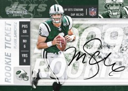 2009 Playoff Contenders Mark Sanchez RPS Ticket Auto