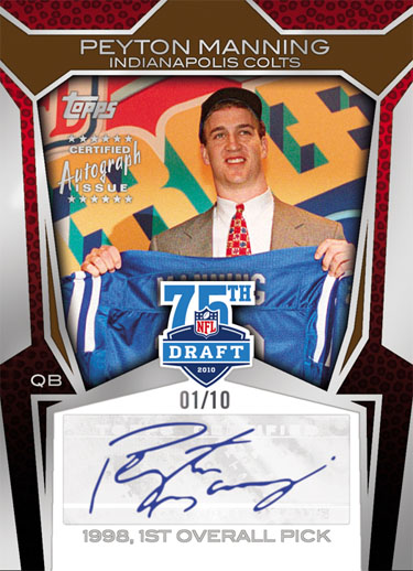 PeytonManning 2010ToppsAuto PeytonManning 2010ToppsAuto