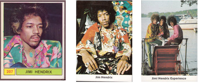 Panini Jimi Hendrix JimiHendrixPANINI Image