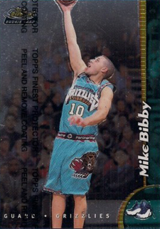 1998-99 Finest Mike Bibby Rookie Card 1998 99 Finest Mike Bibby Image