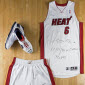 Bidding for LeBron James Game Used Jersey Set Heats Up