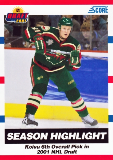 2011 Score NHL Draft Mikko Koivu1 2011 Score NHL Draft Mikko Koivu1 Image