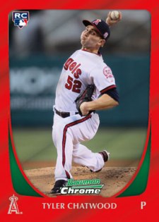 2011 Bowman Draft Picks Prospects Bowman Chrome Red Tyler Chatwood 2011 Bowman Draft Picks Prospects Bowman Chrome Red Tyler Chatwood Image