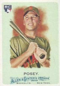 2010 Topps Allen and Ginter Buster Posey Rookie Card 212x300 Image