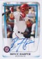 2011 Bowman Baseball Autographs Bryce Harper