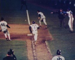 Bill Buckner Mookie Wilson 1986 World Series Image