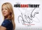 The Big Bang Theory Autographs Kaley Cuoco as Penny 85x60 Image