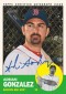 2012 Topps Heritage Baseball Real Ones Autographs Adrian Gonzalez 60x85 Image
