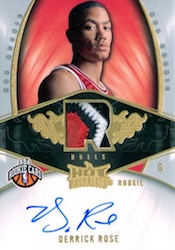2008 09 Hot Prospects Derrick Rose Image