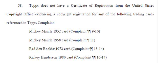 Topps paragraph 58 Image