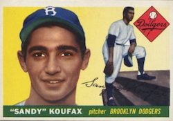 1955 Topps Sandy Koufax