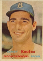 Sandy Koufax Card and Memorabilia Guide