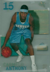 2003-04 E-X Carmelo Anthony 2003 04 E X Carmelo Anthony Image