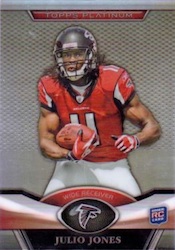 2011 Topps Platinum Julio Jones 2011 Topps Platinum Julio Jones Image