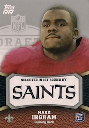 2011 Topps Rising Rookies Mark Ingram 2011 Topps Rising Rookies Mark Ingram Image
