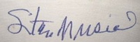Stan Musial Signature