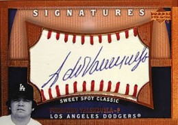 2005 Upper Deck Sweet Spot Classic Autographs Fernando Valenzuela