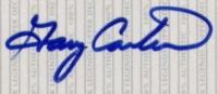 Gary Carter Autograph Gary Carter Autograph Image