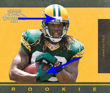 2011-Playoff-Contenders-Football-Rookie-Ticket-Alex-Green-Variation 2011 Playoff Contenders Football Rookie Ticket Alex Green Variation Image