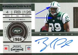 2011-Playoff-Contenders-Football-Rookie-Ticket-Autographs-Bilal-Powell-Variation 2011 Playoff Contenders Football Rookie Ticket Autographs Bilal Powell Variation 260x184 Image