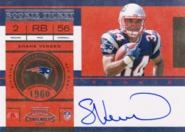 2011 Playoff Contenders Football Rookie Ticket Autographs Shane Vereen 260x186 Image