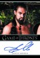 2012 Rittenhouse Game of Thrones Autographs Jason Momoa 59x85 2012 Rittenhouse Game of Thrones Autographs Jason Momoa 59x85 Image