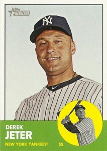 2012 Topps Heritage Derek Jeter 213x300 Image