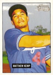 2005 Bowman Heritage Matt Kemp Rookie Card 2005 Bowman Heritage Matt Kemp Rookie Card 214x300 Image