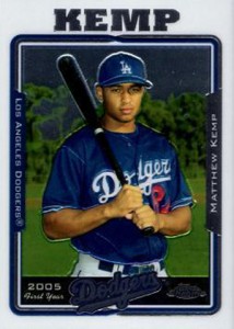 2005 Topps Chrome Update Matt Kemp Rookie Card 2005 Topps Chrome Update Matt Kemp 214x300 Image