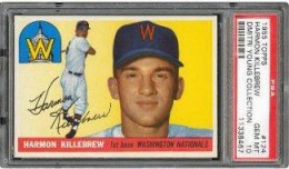 1955 Topps Harmon Killebrew PSA 10 Dmitri Young Collection Optimized 260x152 Image