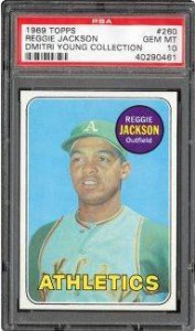 1969 Topps Reggie Jackson PSA 10 Dmitri Young Collection Optimized 177x300 Image