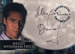 Avengers Autographs - 2000 Inkworks Angel Season One Autographs Alexis Denisof 2000 Inkworks Angel Season One Autographs Alexis Denisof 260x187 Image
