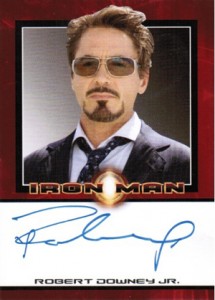 2008 Rittenhouse Iron Man Robert Downey Jr as Tony Stark 215x300 Image
