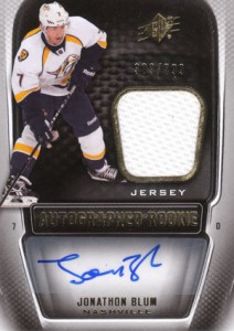 2011-12-SPx-Autograph-Rookie-Jerseys-187-Jonathon-Blum 2011 12 SPx Autograph Rookie Jerseys 187 Jonathon Blum 212x300 Image