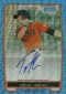 2012 Bowman Baseball Blue Wave Autographs BCP100 Tommy Joseph 60x85 2012 Bowman Baseball Blue Wave Autographs BCP100 Tommy Joseph 60x85 Image