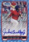 2012 Bowman Baseball Blue Wave Autographs BCP66 Jackie Bradley Jr 59x85 2012 Bowman Baseball Blue Wave Autographs BCP66 Jackie Bradley Jr 59x85 Image