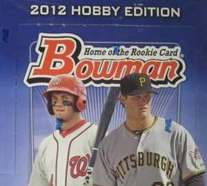 2012 Bowman Baseball Contest
