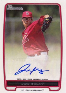 2012 Bowman Baseball Prospect Autographs BPA JK Joe Kelly 213x300 Image