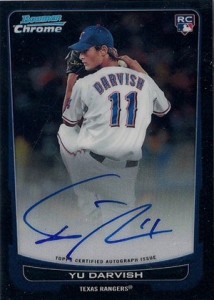 2012-Bowman-Chrome-Yu-Darvish-Autograph 2012 Bowman Chrome Yu Darvish Autograph 214x300 Image
