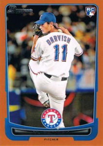 2012 Bowman Orange Yu Darvish 212x300 Image