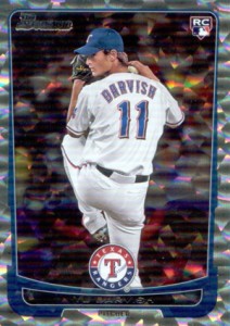 2012 Bowman Silver Ice Yu Darvish 212x300 Image