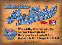 2012 Topps Heritage Minor League Pro Debut Prize Redemption1 260x186 Image