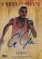 2012 Topps USA Olympics Champions Autographs Carl Lewis 60x85 Image