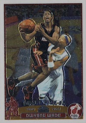 2003-04 Topps Chrome Dwyane Wade 2003 04 Topps Chrome Dwyane Wade Image