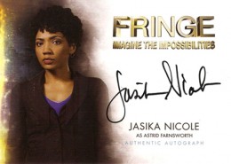 2012 Cryptozoic Fringe Seasons 1 and 2 A5 Jasika Nicole as Astrid Farnsworth 2012 Cryptozoic Fringe Seasons 1 and 2 Autographs A5 Jasika Nicole as Astrid Farnsworth 260x185 Image