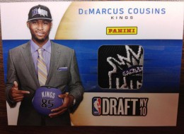 2012 Panini Fathers Day 2010 NBA Draft DeMarcus Cousins 260x190 Image