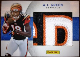2012 Panini Fathers Day 2011 NFL Draft Memorabilia AJ Green 260x186 Image